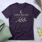 Geen haast