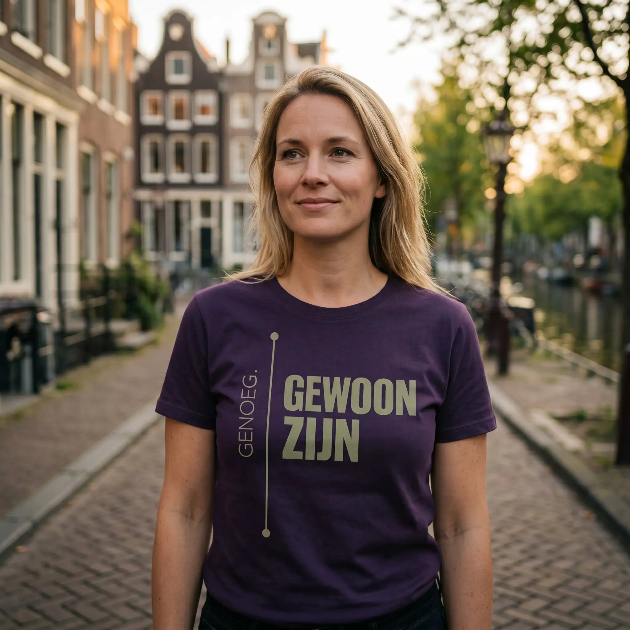 Genoeg. Gewoon zijn