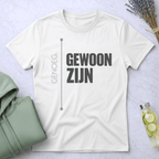 Genoeg. Gewoon zijn