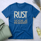 Rust Voor Reactie